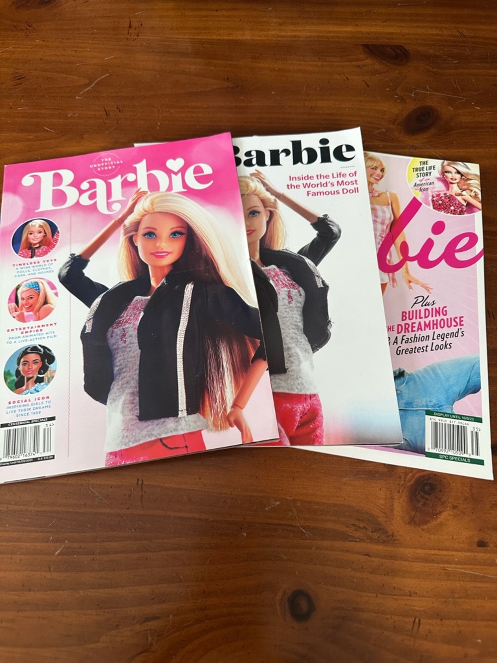 Barbie Magazine Lot Of 3 Fair Condition People Magazine Life Magazine